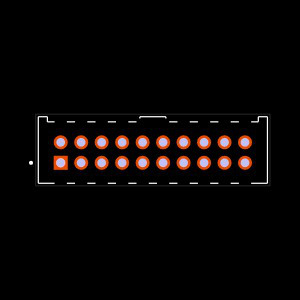 ZLTMM-110-71-G-D-700 Footprint