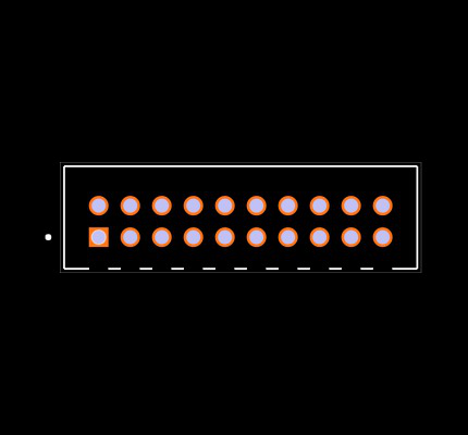 ZLTMM-110-72-T-D-766 Footprint