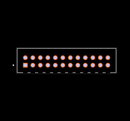 ZLTMM-112-02-G-D-250 Footprint