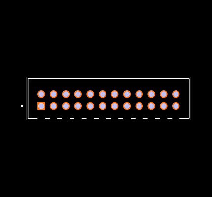 ZLTMM-112-63-G-D-420 Footprint