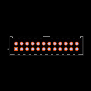ZLTMM-112-73-F-D-370 Footprint