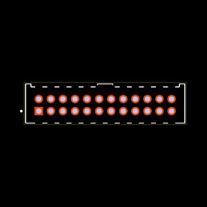 ZLTMM-112-74-L-D-525 Footprint