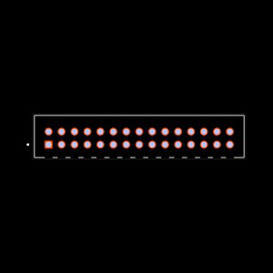 ZLTMM-115-63-G-D-458 Footprint
