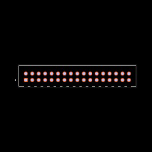 ZLTMM-117-74-F-D-575 Footprint