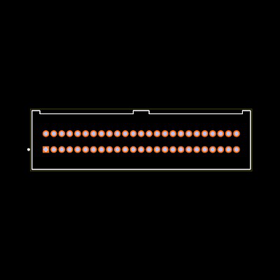 ZML-125-04-G-D Footprint