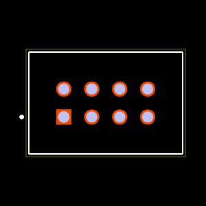 ZSS-104-02-G-D-485 Footprint