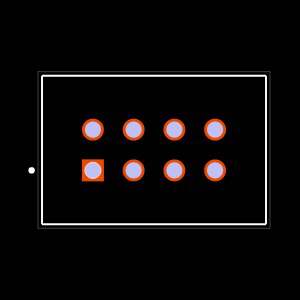 ZSS-104-07-S-D-1065 Footprint