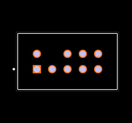 ZSS-105-03-G-D-729-04 Footprint