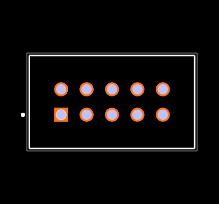 ZSS-105-03-L-D-710 Footprint