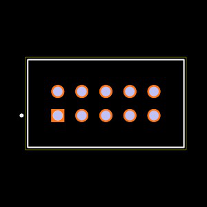 ZSS-105-03-L-D-730 Footprint