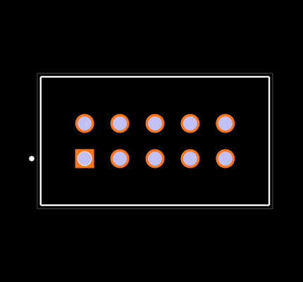 ZSS-105-03-T-D-740 Footprint