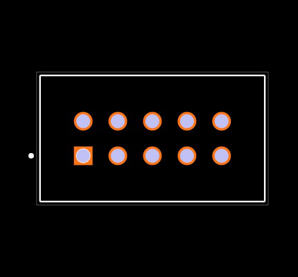 ZSS-105-05-S-D-940 Footprint