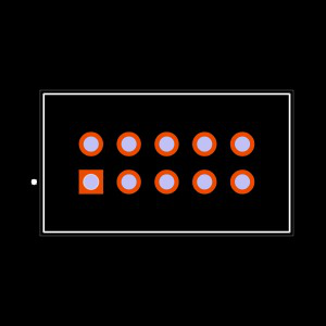 ZSS-105-06-L-D-965 Footprint
