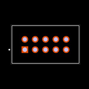 ZSS-105-06-L-D-980 Footprint