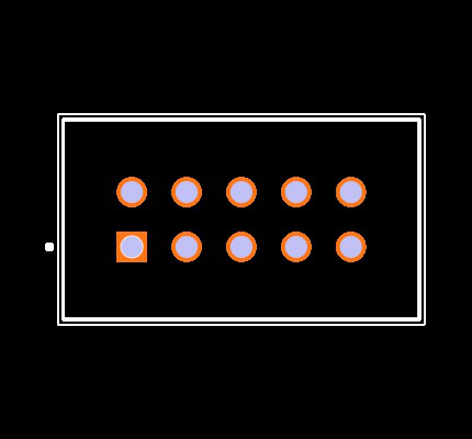 ZSS-105-09-G-D-1320 Footprint
