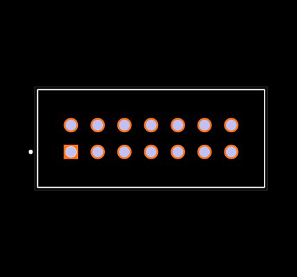 ZSS-107-01-G-D-456 Footprint