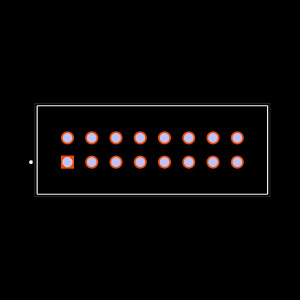 ZSS-108-03-G-D-450 Footprint