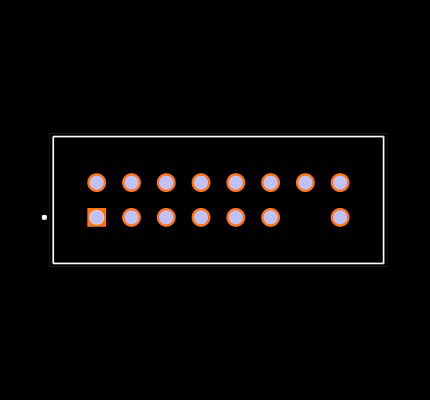 ZSS-108-09-F-D-1319-LL-13 Footprint