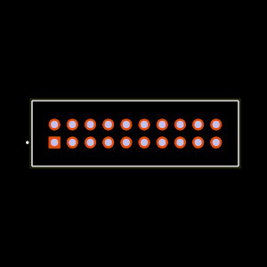 ZSS-110-01-S-D-525 Footprint