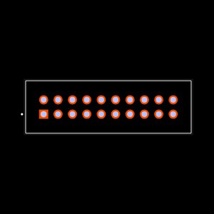 ZSS-110-08-G-D-1150 Footprint