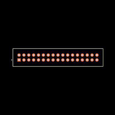 ZSS-117-06-L-D-1000 Footprint