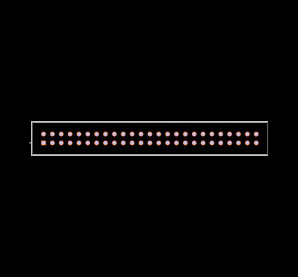 ZSS-125-07-S-D-1015 Footprint