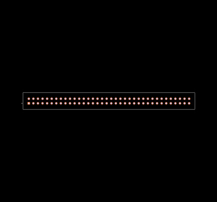 ZSS-136-01-S-D-505 Footprint