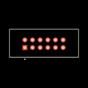 ZST-106-03-G-D-615 Footprint
