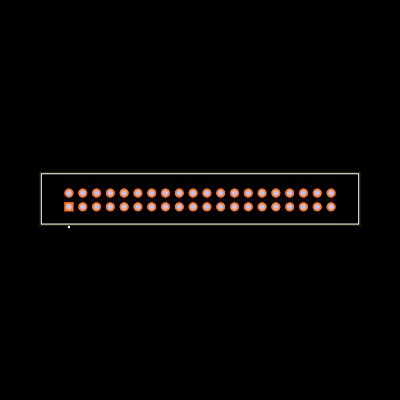 ZST-120-05-G-D-875 Footprint