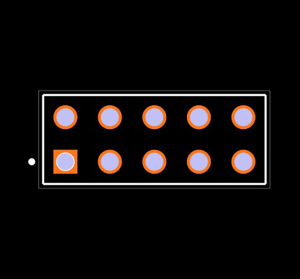 ZW-05-10-L-D-465-115 Footprint