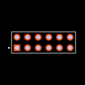 ZW-06-10-G-D-550-130 Footprint