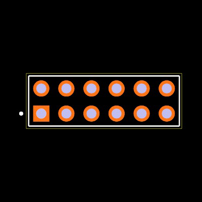 ZW-06-15-L-D-300-118 Footprint