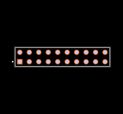 ZW-10-11-S-D-525-155-LL Footprint