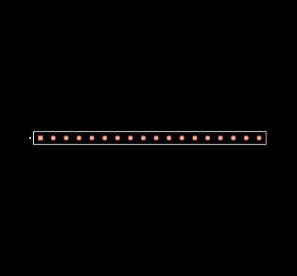 BBL-118-T-E Footprint