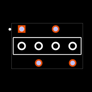BCS-104-F-S-PE Footprint