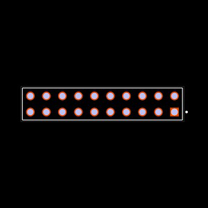 BCS-110-F-D-TE Footprint