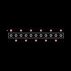 BCS-111-L-S-PE-011 Footprint