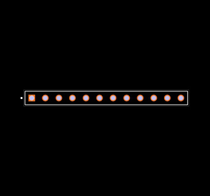 BCS-112-L-S-TE Footprint
