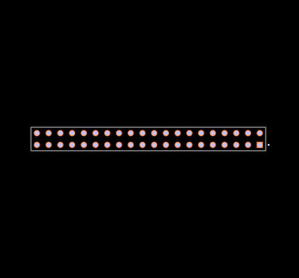 BCS-120-F-D-TE Footprint