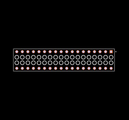 BSW-118-04-G-D-S Footprint