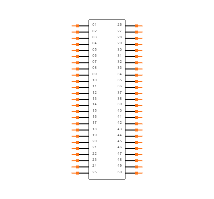 CFT-125-01-L-D-RA-01-SL Symbol
