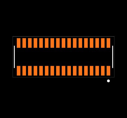 CLE-117-01-G-DV-TR Footprint