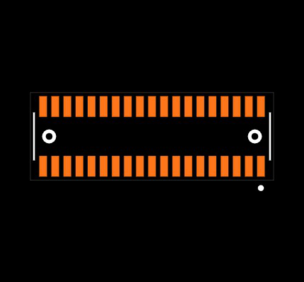 CLE-119-01-G-DV-A-K Footprint