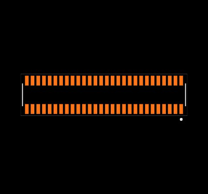 CLE-128-01-G-DV Footprint