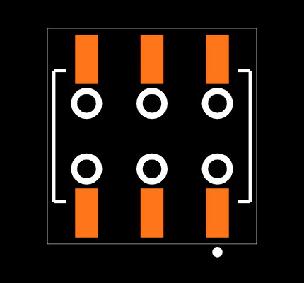 CLH-103-F-D-BE-P Footprint