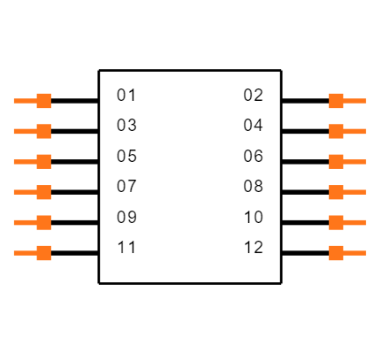 CLH-106-F-D-BE-P Symbol