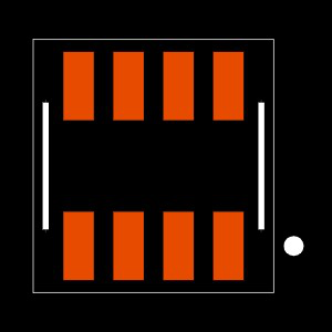 CLM-104-02-FM-D-TR Footprint