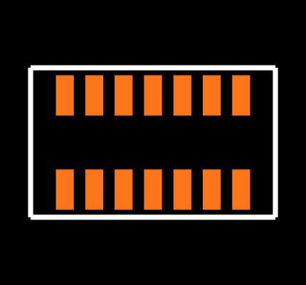 CLM-107-02-FM-D-TR Footprint