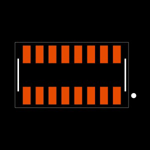 CLM-108-02-FM-D-P Footprint