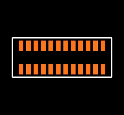 CLM-112-02-L-D Footprint
